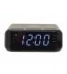 Groov-e GVWC06BK Atlas Alarm Clock Radio with Wireless Charging Pad - Black