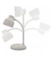 Groov-e GVWC07WE Astra LED Lamp with Wireless Charging Pad & Bluetooth Speaker - White