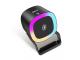 Groov-e GVWC11BK Smartphone Holder with Wireless Charging & Bluetooth Speaker - Black