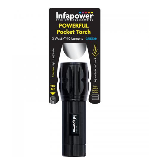 Infapower F011 3W Powerful Pocket Torch