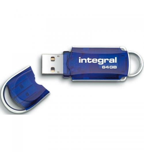 Integral INFD64GBCOU Courier USB Flash Drive 64GB