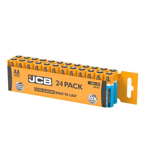 JCB S8807 LR6 / AA 1.5V Ultra Alkaline Batteries Pack of 24