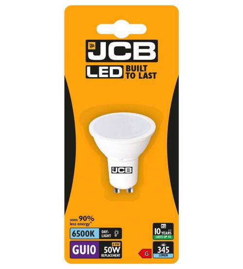 JCB S10966 370LM GU10 6500K 100° LED Light