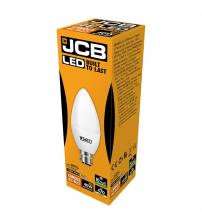 JCB S10978 Candle 470LM B22 3000K Opal LED Light