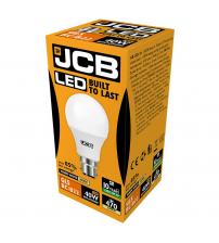 JCB S10987 A60 470LM B22 3000K Opal LED Light
