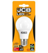 JCB S10993 A60 806LM E27 3000K Opal LED Light