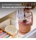 Kenwood FDP23.130RD 900W MultiPro Go Super Compact Food Processor - Clay Red