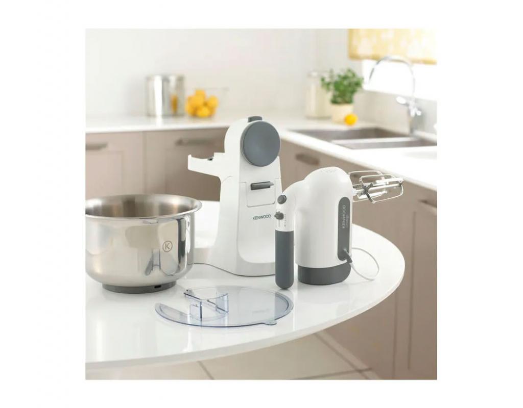 Kenwood HM680 350W 5 Speed Chefette Hand & Stand Mixer White