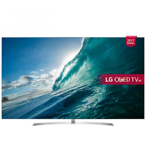 LG OLED65B7V OLED HDR 4K 65" Ultra HD Smart TV with Freeview Play - Silver