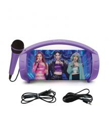 Lexibook BTP585KPZ K-Pop Bluetooth Speakers with Lights & Mic Lexibook BTP585KPZ K-Pop Bluetooth Speakers with Lights & Mic