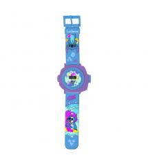 Lexibook DMW050D Disney Stitch Children's Projection Watch with 20 Images