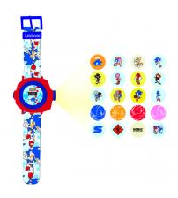 Lexibook DMW050SN Sonic Children's Projection Watch with 20 Images