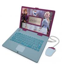 Lexibook JC598FZI2 Disney Frozen II Bilingual Educational Laptop with 124 Activities