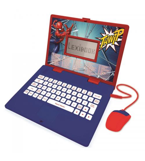 Lexibook JC598SPI1 Spider-Man Bilingual Educational Laptop with 124 Activites