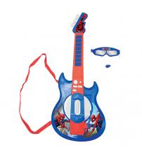 Lexibook K260SP Spider-Man Electronic Guitar & Glasses with Mic