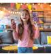 Lexibook MIC290KP K-Pop Wireless Karaoke Microphone with Speaker & Light Effects