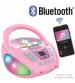 Lexibook RCD109UNI Unicorn Boombox CD Player with Bluetooth