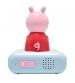 Lexibook RL800PP 3D Peppa Pig Childrens Clock with Night Light