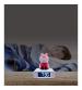 Lexibook RL800PP 3D Peppa Pig Childrens Clock with Night Light