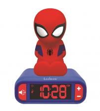 Lexibook RL800SP Spider-Man Childrens Clock with Night Light