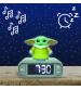 Lexibook RL800SW 3D Star Wars Grogu Childrens Clock with Night Light