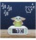 Lexibook RL800SW 3D Star Wars Grogu Childrens Clock with Night Light