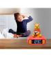 Lexibook RL800WTP 3D Winnie The Pooh Childrens Clock with Night Light