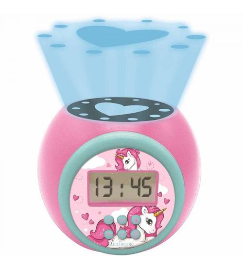 Lexibook RL977UNI Unicorn Childrens Projector Clock with Timer