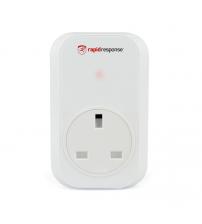 Lloytron A1211WH Rapid Response 2x 1Kw Remote Controlled Sockets - White