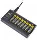 Lloytron B1507 Slimline Multicharger for 8 x AA/AAA