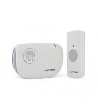 Lloytron B7030WH Dingdong MIP3 Battery Operated Portable Door Chime Kit - White