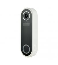 Lloytron B7710WH Slimline Video Doorbell with Plugin Chime Unit