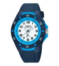 Lorus R2365LX9 Childrens Silcone Strap Watch - Navy Blue