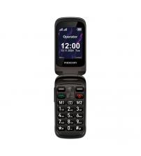 Maxcom MM834L 4G VoLTE Comfort Flip Phone - Black