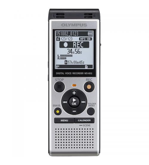 Olympus WS852 Digital Voice Recorder 4GB with Built-in USB plus Micro SD Slot