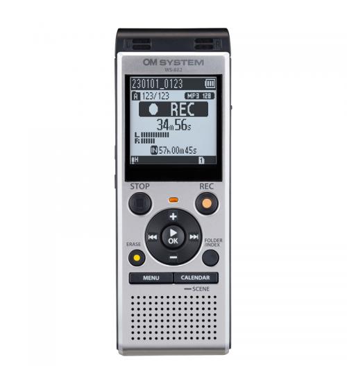 Olympus WS882 Digital Voice Recorder 4GB with Built-in USB plus Micro SD Slot