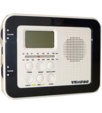 Omega 05085 Kitchen AM/FM Radio LCD Display Under Cabinet/Shelf Mounting
