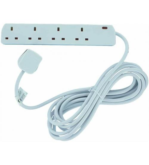 Omega 21643 3m 4 Gang Extension Lead