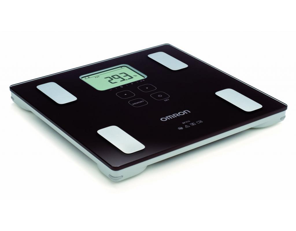 Omron BF214 Body Composition and Body Fat Monitor Bathroom Scale