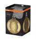 Osram LV092013 1906 LED 28W E27 Vintage Spiral Filament Gold Glass Large Globe ES Bulb