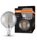 Osram LV269989 1906 LED 5W E27 Vintage Spiral Filament Smoke Glass Globe ES Bulb