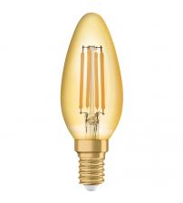 Osram LV293434 1906 LED 35W E14 Vintage Filament Gold Glass Candle SES Bulb