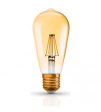 Osram LV972360 1906 LED 55W Vintage Filament Gold Glass Edison Dimmable ES Bulb