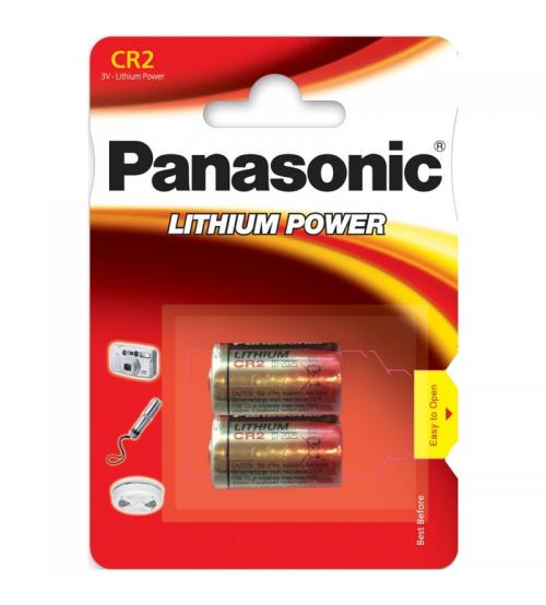 Panasonic CR-2L/2BP 3V Photo Lithium Battery Carded 2