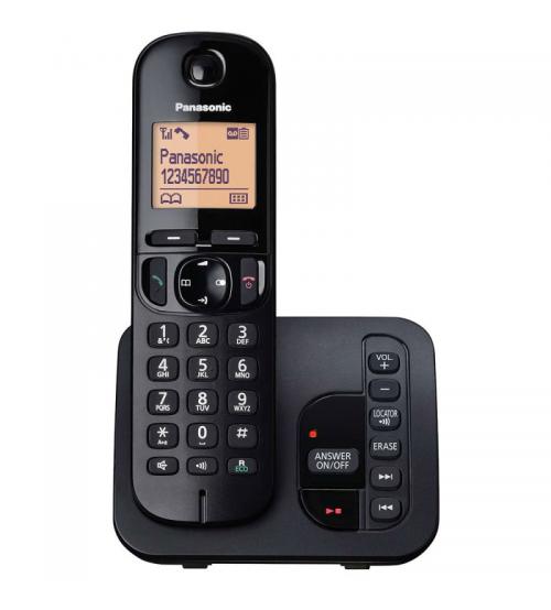 Panasonic KXTGC220EB Digital Cordless Answer Phone with Nuisance Calls Block - Single