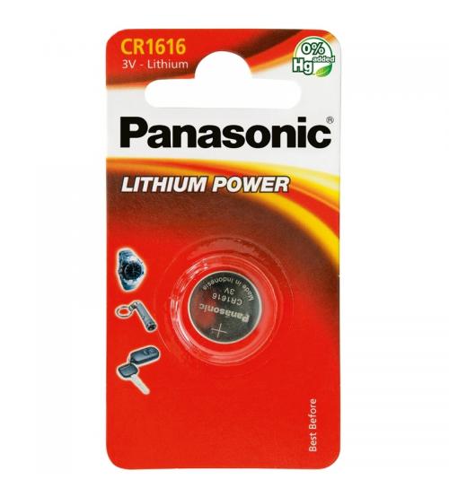 Panasonic CR1616-C1 3V Lithium Coin Cells Carded 1