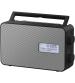 Panasonic RF-D30BTEB-K Smart Function Radio with USB Bluetooth & DAB+