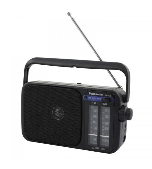 Panasonic RF2400D Portable 2 Band AM/FM Radio - Black