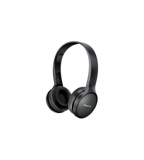 Panasonic RP-HF410BE-K On-Ear Wireless Bluetooth Headphones - Black