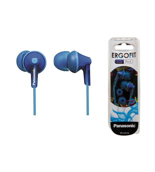 Panasonic RP-HJE125E-A In Ear Headphones - Blue